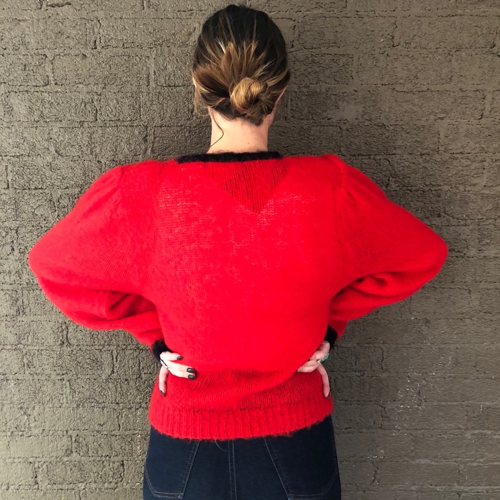 Vintage Michael Carrie Mohair Wool Sweater - Picture 10 of 13